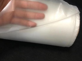 离型胶膜 PE 聚氨酯热熔胶膜 低温热熔胶厚0.03mm贴 服装皮革 箱包等