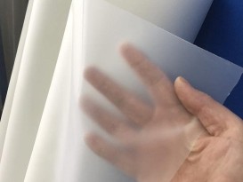 赞晨可降解TPU片材半透明膜 磨砂膜环保薄膜 防水膜