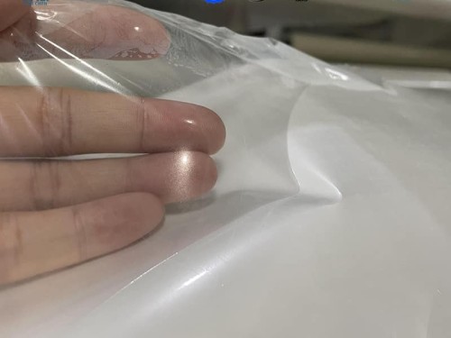 赞晨耐水解耐磨TPU防水透湿膜环保化妆袋医疗用品复合布料贴合膜